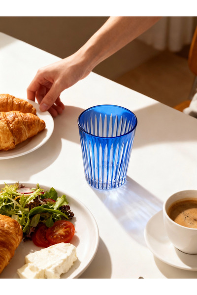 Margerie Crystal Goods كوب مارجيري ستيلا للشرب مقطوع يدويًا سعة 275 سم مكعب |...