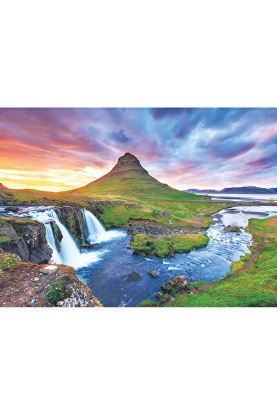 Eurographics Puzzle 1000 pieces - Iceland Kirkjufell Mountain (Eurographics-6...