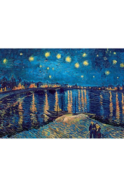Eurographics Παζλ 1000 τεμαχίων - Βίνσεντ Βαν Γκογκ: Έναστρη Νύχτα πάνω από τ...