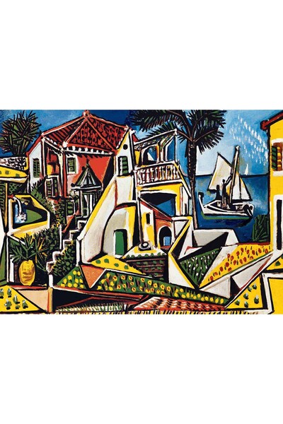 Eurographics Puzzle 1000 pieces - Pablo Picasso: Mediterranean Landscape (Eur...