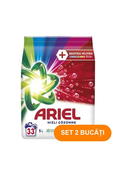 Ariel SET 2 PIECES - 5KG COLOR EXTRA