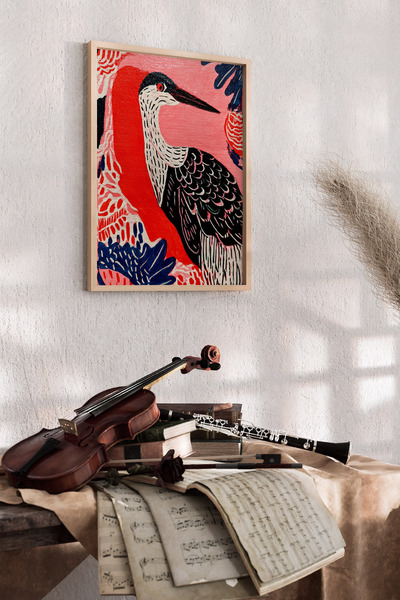 Artiera Ζωγραφική στο χέρι με κοραλλιογενείς χρωματίστρες και λουλούδια - Ζωγ...