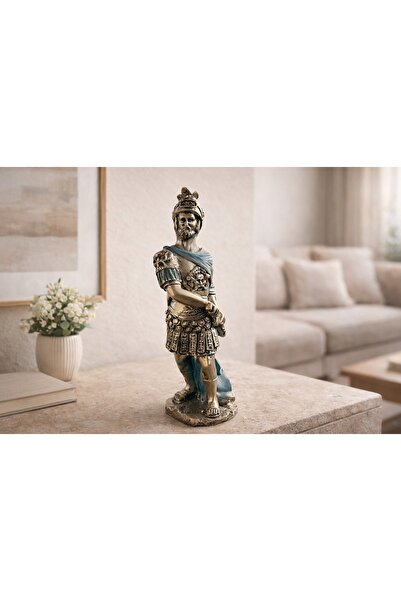 imosas Antik Savaşçı Heykeli 30 cm | Dekoratif Roma Figürü | Vintage Biblo | ...