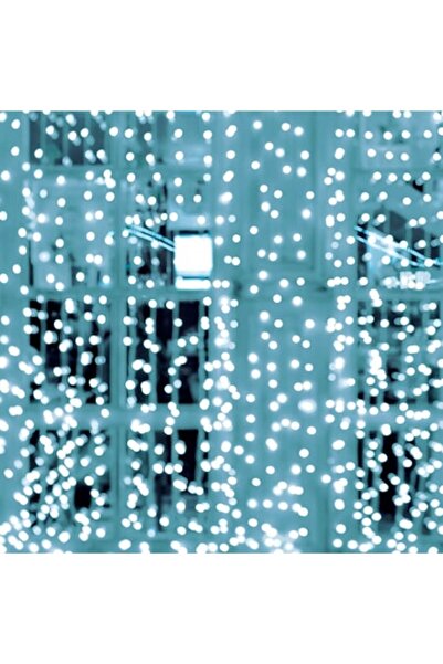 OEM Light Curtain 200 x LED, 2x2 m, Cold White Light, IP44, Timer, 8 x Memory