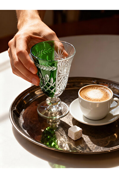 Margerie Crystal Goods Margerie Aurel Hybrid El Kesimi Kadeh 200cc | Su & Kah...