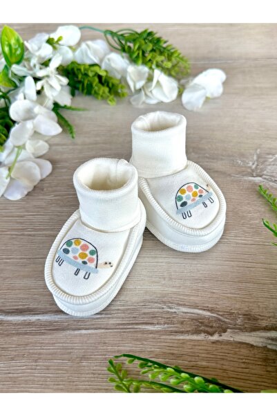 Renkli Puset حذاء للأطفال حديثي الولادة على شكل سلحفاة