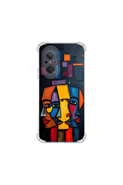 PrintiFy حافظة حماية للزوايا متوافقة مع هاتف Huawei Nova 9 Se بتصميم Metamorp...