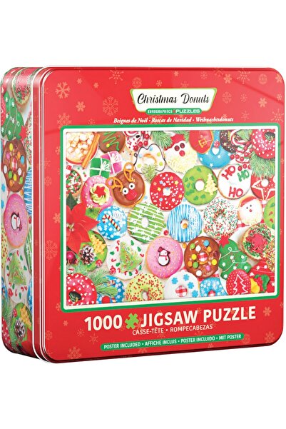 Eurographics Puzzle 1000 piese - Christmas Donuts (Eurographics-8051-5660)