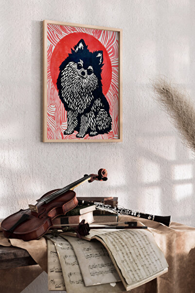 Artiera Κοραλί κοραλλιογενές λουλούδι με μοτίβο, ζωγραφική στο χέρι, ζωγραφικ...