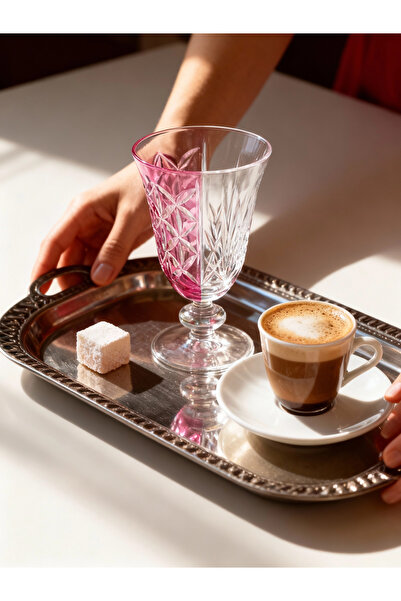 Margerie Crystal Goods كأس مارجيرى إيليا هايبرد المصنوع يدويًا سعة 200 سي سي ...