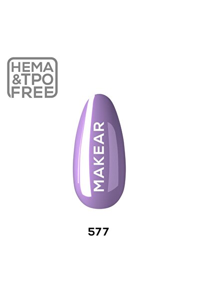 Makear Ojă gel semipermanentă UV violet 577, 8 ml