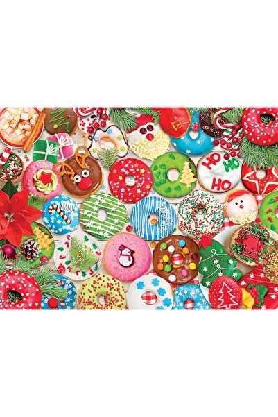 Eurographics Puzzle 1000 piese - Christmas Donuts (Eurographics-8051-5660)