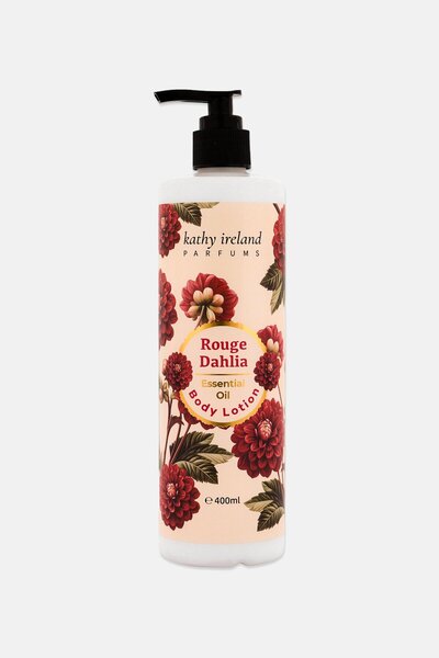 Kathy Ireland لوشن للجسم بزيت زهرة الداليا العطري 400 مل