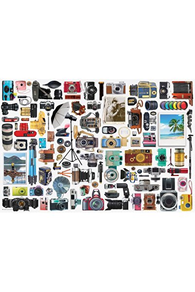 Eurographics Puzzle 550 piese - Classic Camera Tin (Eurographics-8551-5600)