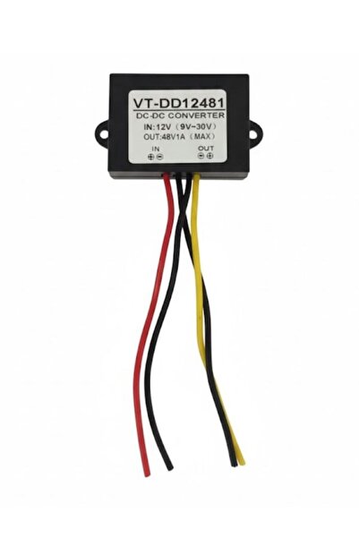 GÜMRÜK BEY DC-DC Step-Up Dönüştürücü, Inverter – 12V Giriş, 48V Çıkış