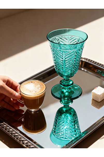 Margerie Crystal Goods مارجيرى لانزا كأس بتصميم عصري 200 سي سي |   كوب قهوة و...