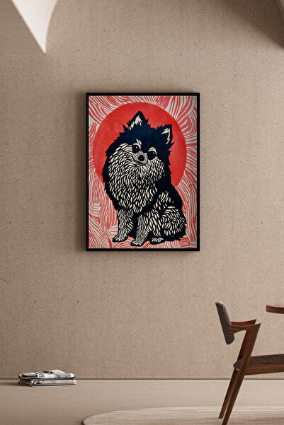 Artiera Κοραλί κοραλλιογενές λουλούδι με μοτίβο, ζωγραφική στο χέρι, ζωγραφικ...