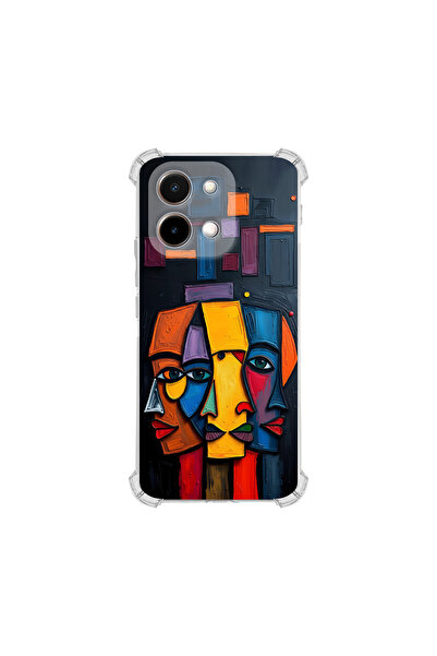 PrintiFy Corner Protection Case Compatible with Vivo Y28 Metamorphosis Trinit...