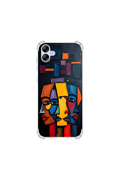 PrintiFy حافظة حماية للزوايا متوافقة مع هاتف سامسونج جالاكسي A04e بتصميم ميتا...