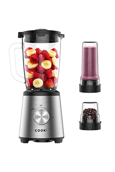 COOK-IT Μπλέντερ COOK-IT, Oțel inoxidabil, 1500W, 1.75L, 200/600ml