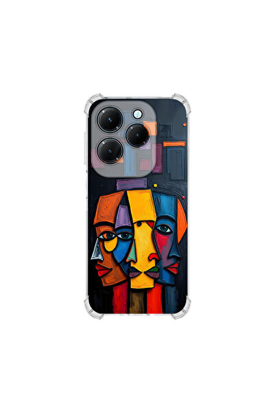 PrintiFy Corner Protection Case Compatible with Infinix Hot 40 Pro Metamorpho...