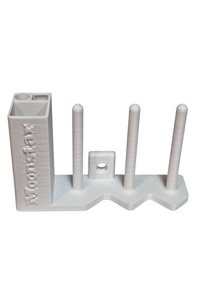 Moonstar Ev Tipi Masura ve Aksesuar Koyma Aparatı 3 'lü Tek Kutulu Beyaz / MS...