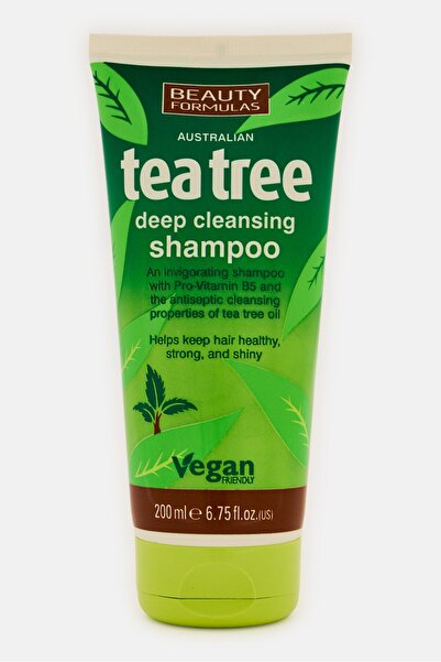 BEAUTY FORMULAS Tea Tree Hair Deep Cleansing Shampoo 200ml