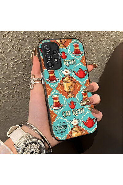 Hontinga حافظة هاتف سامسونج جالاكسي A52 متوافقة مع الحواف السيليكونية الصلبة ...