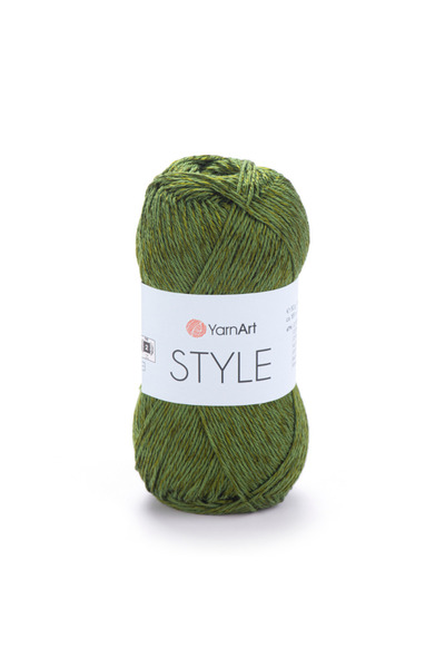 Yarnart حزمة ستايل 3 في 1 المميزة 67% قطن 33% فيسكوز - 50 جرام 185 متر خيط حي...