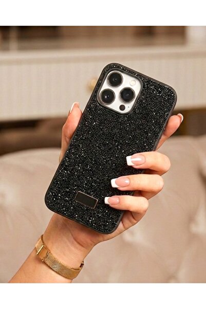 KILIF HOUSE Premium Shiny Stone Sparkling Case Compatible with iPhone 12 / 12...