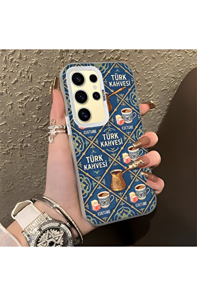 Hontinga حافظة هاتف سامسونج جالاكسي S24 الترا متوافقة مع حافة السيليكون الصلب...