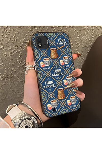 Hontinga حافظة هاتف Realme C11 2021 متوافقة مع الحواف السيليكونية الصلبة والم...