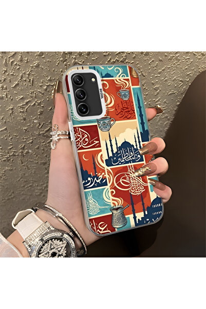 Hontinga حافظة هاتف سامسونج جالاكسي S21 Fe 5G متوافقة مع الحواف السيليكونية ا...