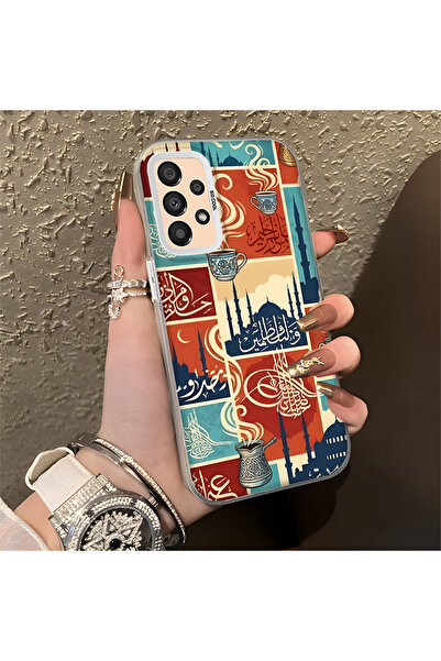 Hontinga حافظة هاتف سامسونج جالاكسي A33 5G متوافقة مع الحواف السيليكونية الصل...