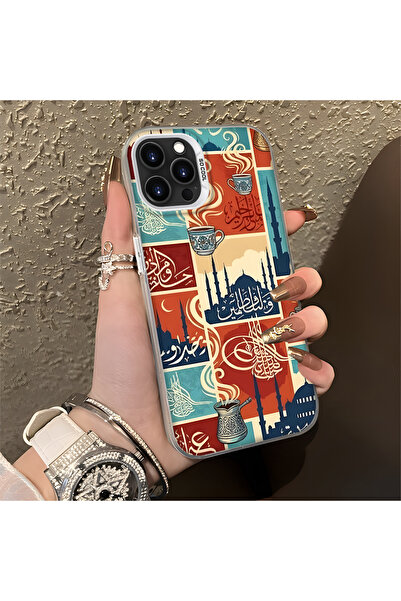 Hontinga iPhone 14 Pro Compatible Silicone Edge Hard Back Anti-Fall Phone Cas...