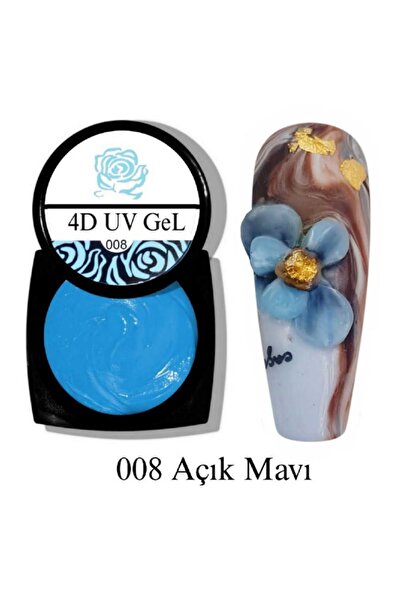 ECLAT TIRNAK HAMUR JEL AÇIK MAVİ RENGİ 5 GR