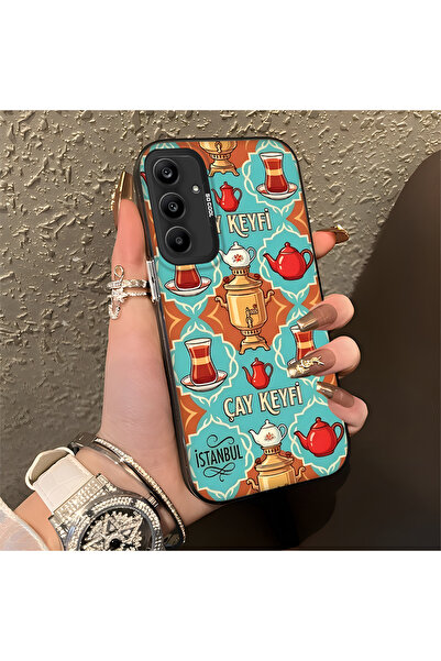 Hontinga حافظة هاتف سامسونج جالاكسي A25 متوافقة مع الحواف السيليكونية الصلبة ...