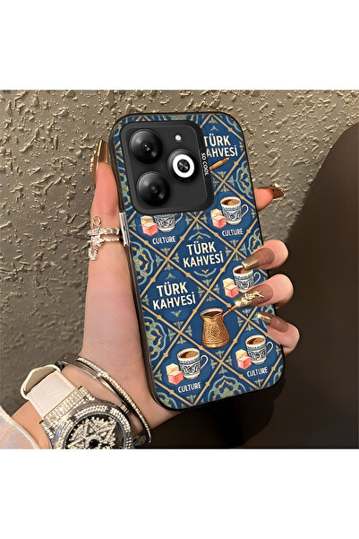 Hontinga حافظة هاتف Infinix Smart 8 Pro متوافقة مع الحواف السيليكونية الصلبة ...