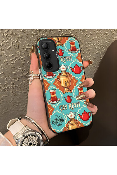 Hontinga حافظة هاتف سامسونج جالاكسي A35 متوافقة مع الحواف السيليكونية الصلبة ...