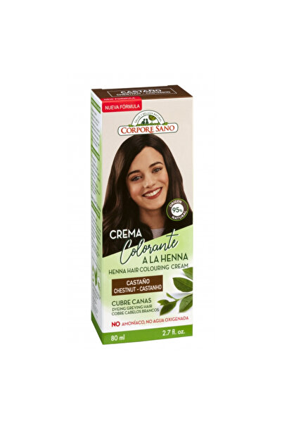 Corpore Sano Semi-permanent henna cream dye - chestnut 60 ml