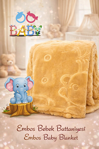 MUK's Welsoft Premium Bebek Battaniyesi (100x120) cm Özel Çantası ile Hediye ...