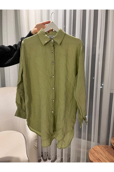 Nova Poplin pullu gömlek