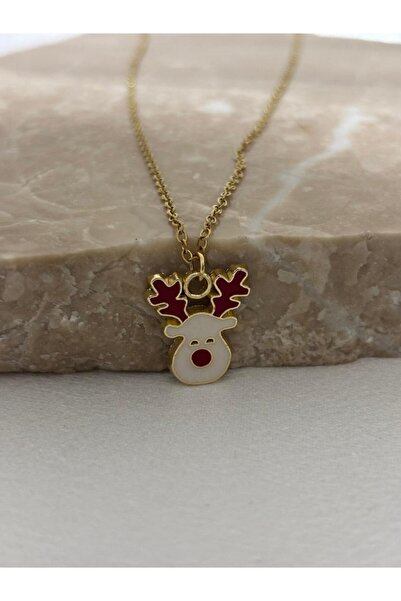 stainless steell قلادة من الفولاذ بتصميم شخصية ذات طابع رأس السنة الجديدة