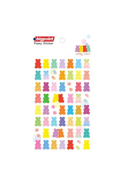 Bigpoint Nalepnica Jole Bears x 15 komada