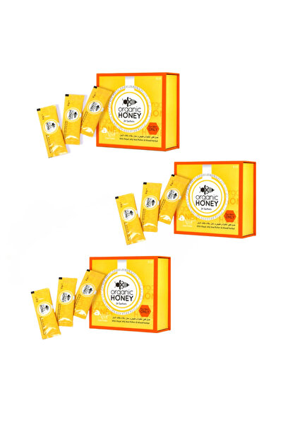 by asly Organic Honey 24 Pack Sachets | Honey with Royal Jelly & Bee Pollen |...