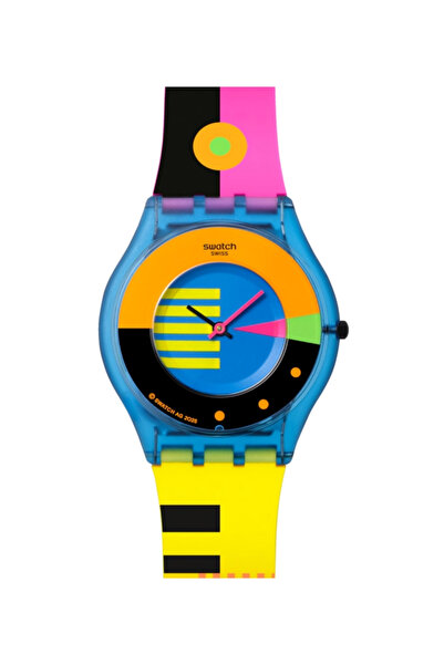 Swatch SS08S101 Neon Flumotıons Unisex Kol Saati