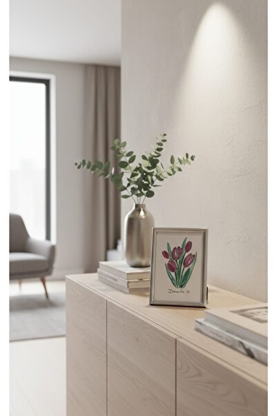 DecorKa Hand Painted Painting - Unique Floral Collection, Gift for March 1-8