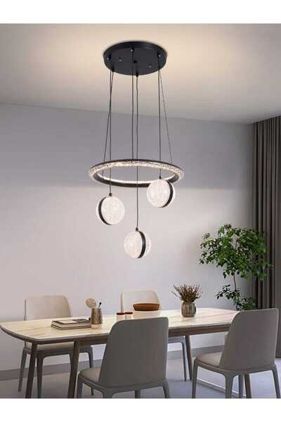 best power Modern pendant light with LED lighting in three colors