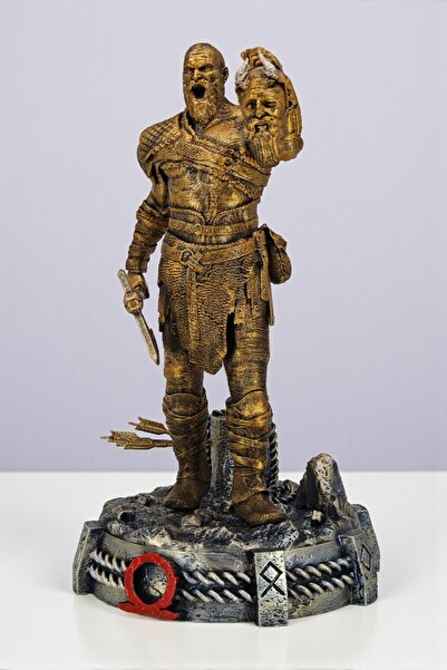 Hunga God Of War - Kratos - Mimir Figür 29 CM