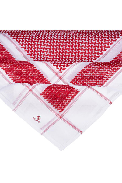 VELANTO First Life Luxury Elite Edition Red Flavour Shemagh - Men's 100% Cott...